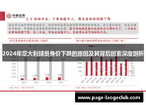 2024年意大利球员身价下跌的原因及其背后因素深度剖析