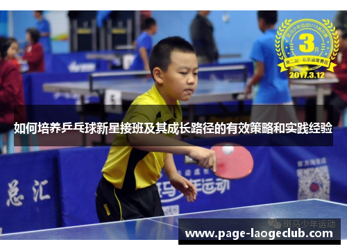 如何培养乒乓球新星接班及其成长路径的有效策略和实践经验