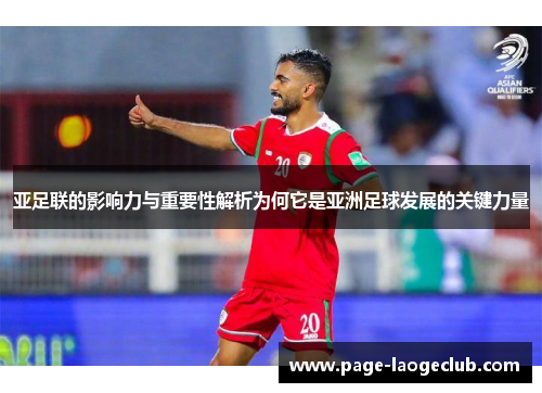 亚足联的影响力与重要性解析为何它是亚洲足球发展的关键力量